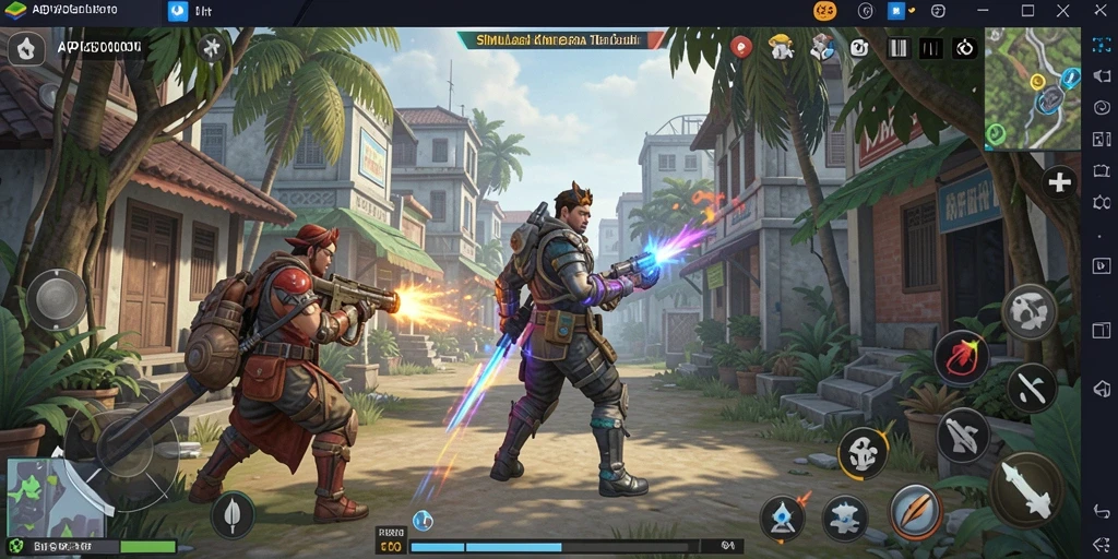 Screenshot menampilkan gameplay yang menarik di API5000.