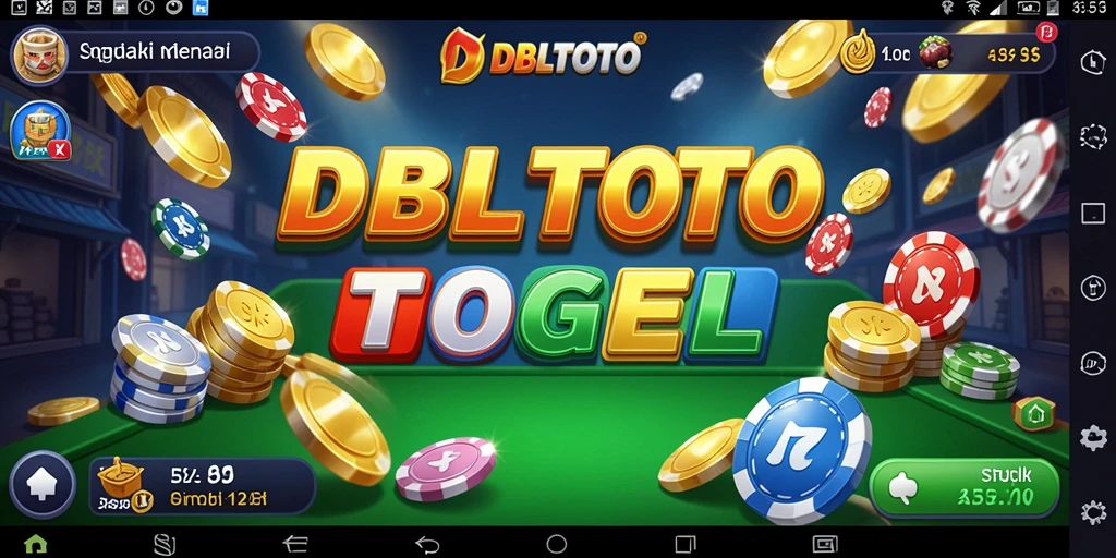 Screenshot gameplay DBLTOTO dengan tampilan menarik dan interaktif.