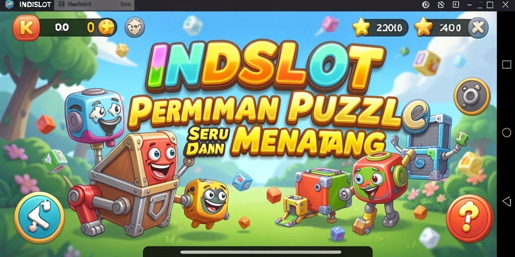 Tampilan menarik dari gameplay INDSLOT dengan berbagai tantangan puzzle.