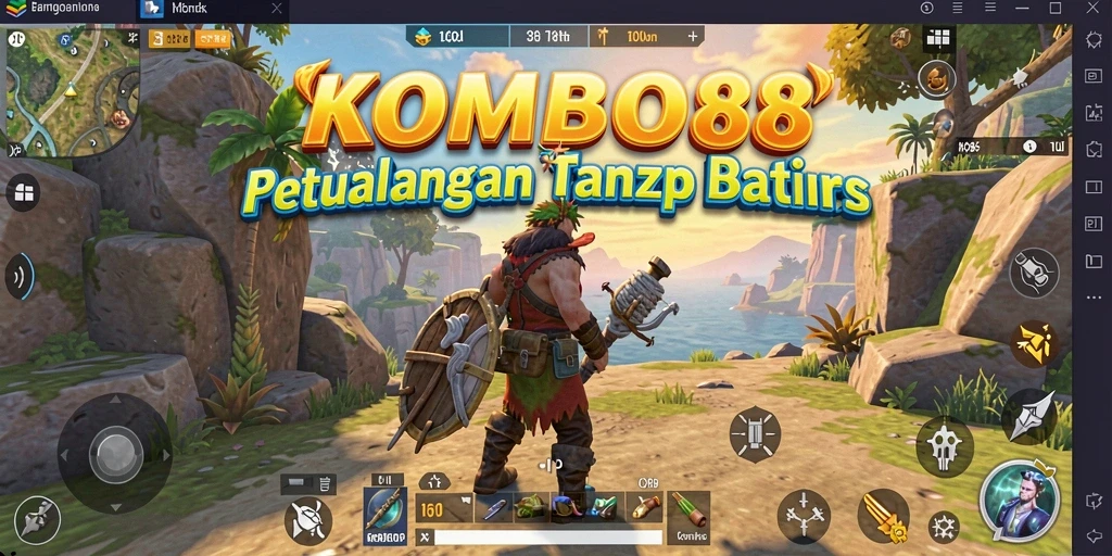 Tampilan menarik dari gameplay KOMBO88 yang menampilkan dunia terbuka.