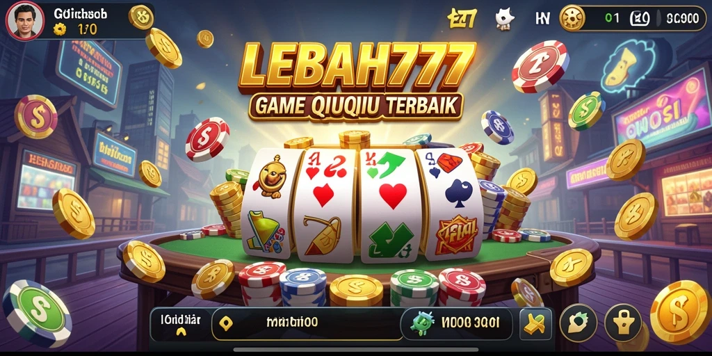 Gameplay QiuQiu yang seru dan interaktif di LEBAH777.