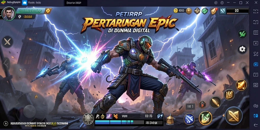 Tampilan menegangkan dari pertarungan epic di PETIRRP.